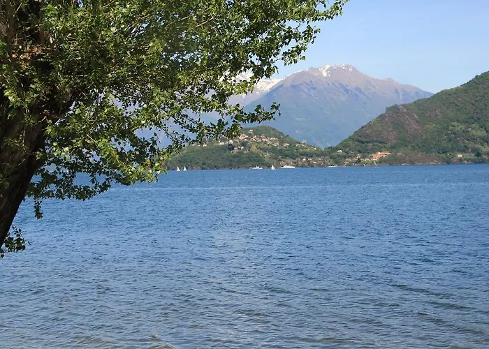 Lägenhet Veranda Beach Pianello Del Lario